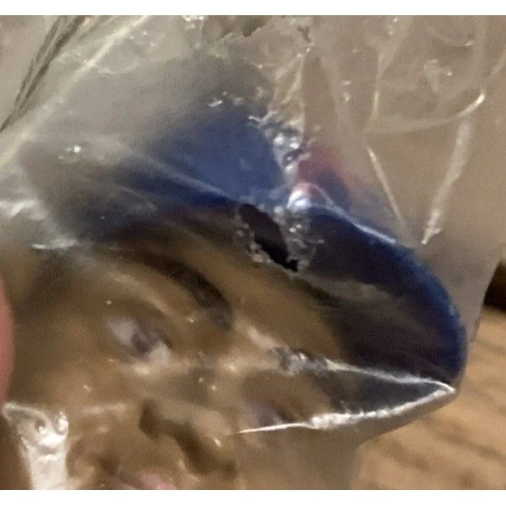 Post cereal Sammy Sosa bobble head in cubs uniform 3 inches tall